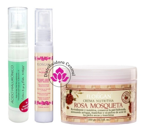 Serum Hialuronico + Celulas Madre + Crema Rosa Mosqueta Kit