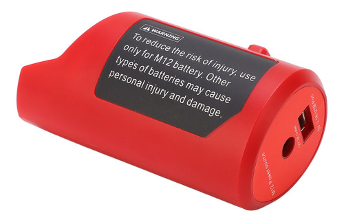 Cargador De Batería Con Fuente De Alimentación Usb M12, Rend