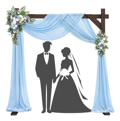 Marco De Madera Cuadrado Para Arco De Boda Decoración Rústic