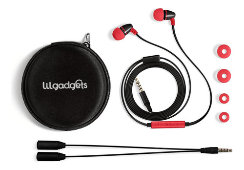 Fones De Ouvido Com Fio Lilgadgets Bestbuds: Segurança E Vol