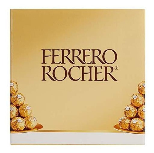 Ferrero Rocher Bolas De Avellana, De 3 Piezas Pak, 12 De Rec