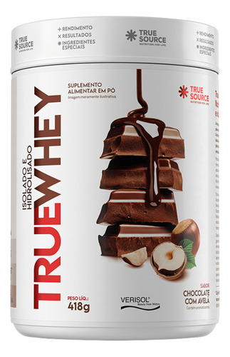 Whey Isolado Hidrolisado Bcaa Colágeno Verisol True Source