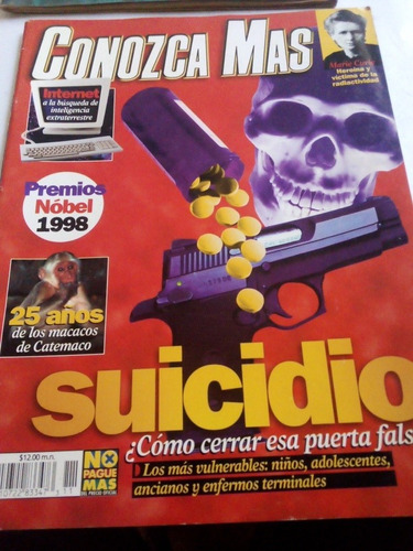 Revista Conozca Más Año 9 No. 11 Suicidio 