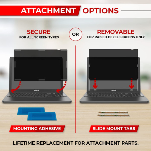 Sightpro Filtro De Pantalla De Privacidad Para Laptop De 14