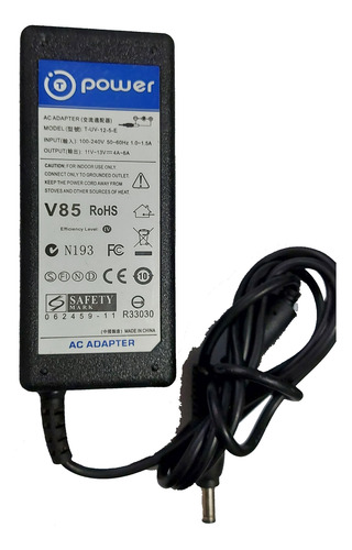 Cargador T-uv-12-5-e 11v 13v/4a 6a Pixio Px277 Px274 Rtp1846 (Usado)