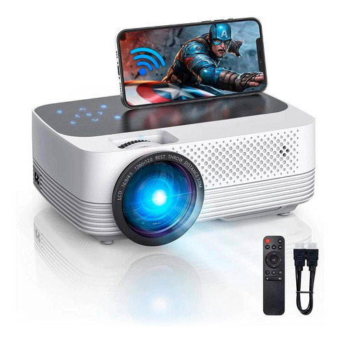 Imagen 1 de 3 de Proyector Led Miracast 1280p Wifi Tactil 5.000 Lumenes B01