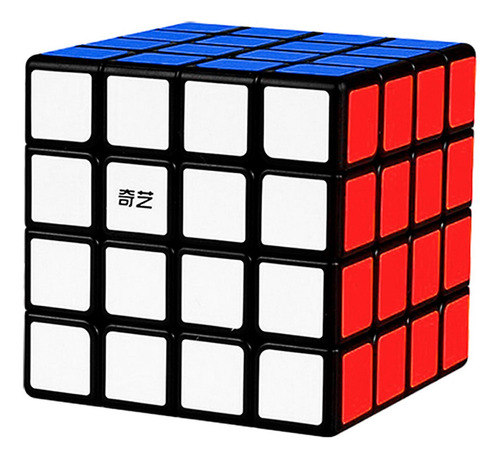 Cubo 4x4 Uso Profesional Base Negra 4x4x4 Qiyi Lubricado 