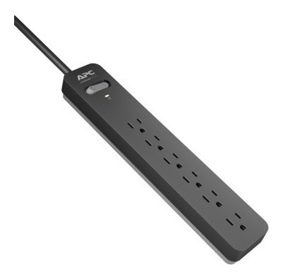 Supresor De Picos De Corriente Apc Pe63 - 120v - 6 Outlets