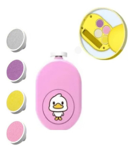 Lima Pulidor De Uñas Eléctrico Para Bebé Patito