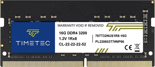 Memoria Ram 16gb |  Ddr4  | 3200 Mhz | So-dimm | Laptop 