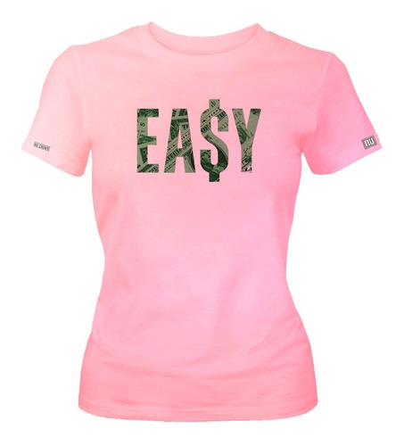 Camiseta Dinero Facil Billetes Easy Money Mujer Inp Ikrd