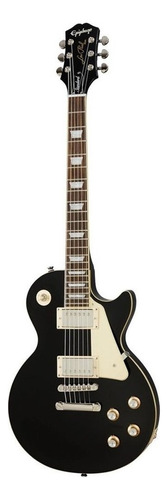 Guitarra eléctrica para zurdo Epiphone Original Collection Les Paul Standard 60s de caoba ebony níquel con diapasón de laurel indio