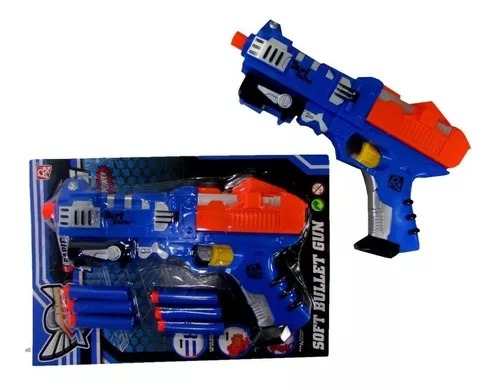 Lança Dardos Estilo Nerf Pistola Arma De Brinquedo Arminha