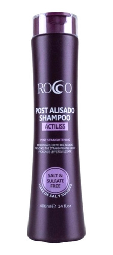 Shampoo O Acondicionador Rocco - Surtidos - Sin Sal 400 Ml