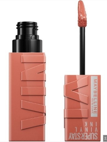 Imagen 1 de 3 de Labial Maybelline Superstay Vinyl Ink En Tono Golden