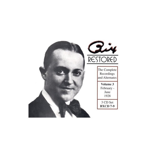 Beiderbecke Bix Bix Restored 3 Cd Boxed Set Import Box Set