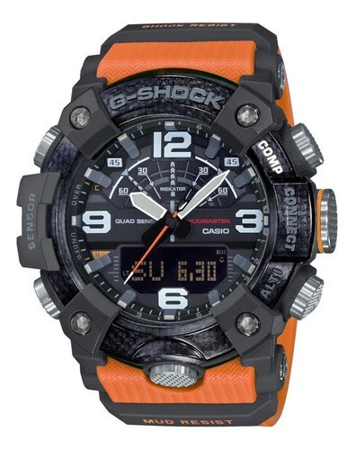 Reloj Casio Gg-b100-1a9cr G-shock Mudmaster Quad Sense-negro