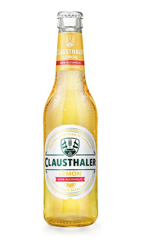 Cerveza Clausthaler Limón Bot. 330cc S/alcohol (0,2%)