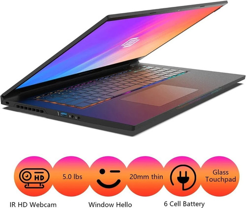 Imagen 2 de 10 de Notebook Gateway Ultra Slim Blue 15,6 Ryzen 7 Ram 512gb