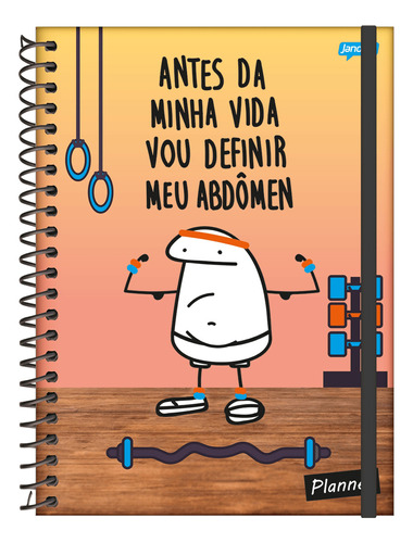 Agenda Planner Espiral Capa Dura Semanal Média 17x24cm Flork Ano 0 Cor Da Capa Capa 3