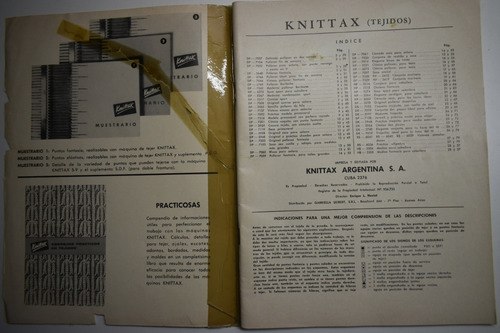 Revista Knittax Tejidos Nº1017 C26 (Usado)