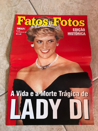 Revista Fatos E Fotos Vida E Morte Lady Di X601
