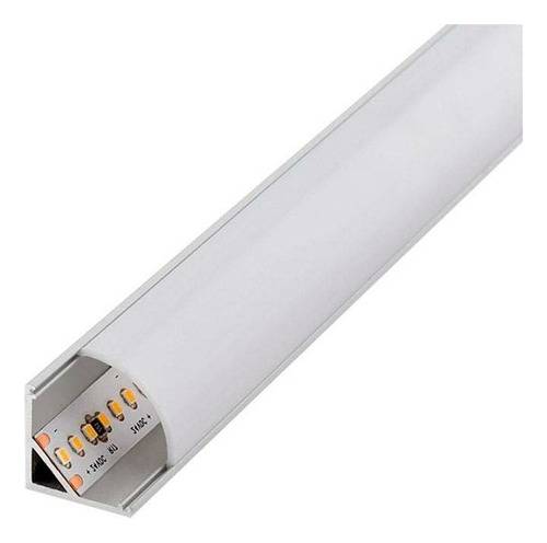 Perfil Led Para Esquina Sobreponer 1 Metros