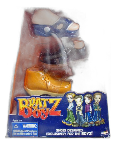 Bratz Boy Struttin' Estilo 3 Pares De Zapatos Paquete.