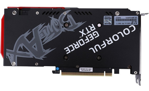 Imagen 5 de 7 de Placa De Video Colorful Rtx 3060 Ti Nb Duo Lhr-v 8gb Full