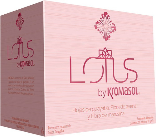 Lotus - Kromasol. (bebida Sabor Guayaba)
