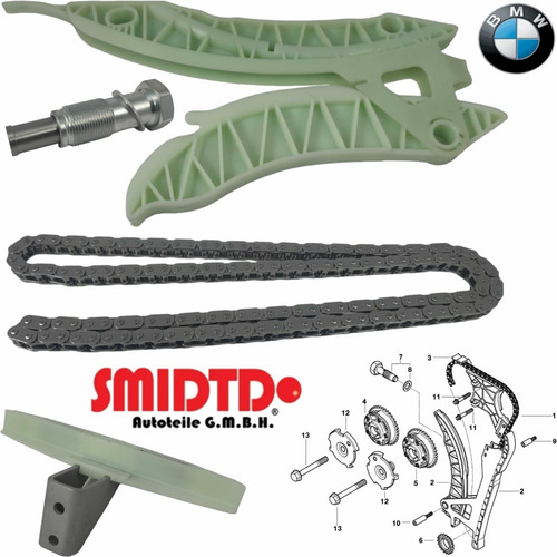 Kit De Distribución Con Bomba De Agua Bmw 740 2.0l 08-12