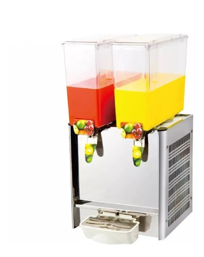 Dispensador Elect. De Jugo 2 Tolvas De 9litros Lsj-9x2 Nueva