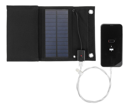 Imagem 3 de 9 de 5v 15w Usb Carregador Solar Portátil Célula Impermeável