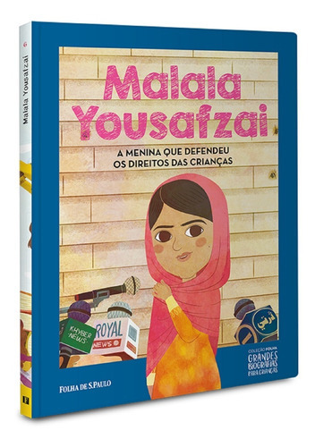 Coleção Grandes Biografia P/ Criança Ed 6 Malala Yousafzai
