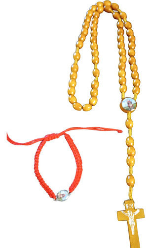 Rosario San Expedito + Pulsera 