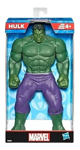 Muñeco Marvel Hasbro  Articulado E5555 Increible Hulk 24 Cm