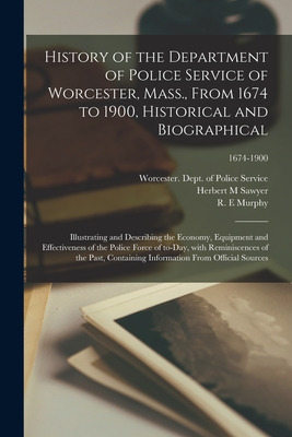 Libro History Of The Department Of Police Service Of Worc...