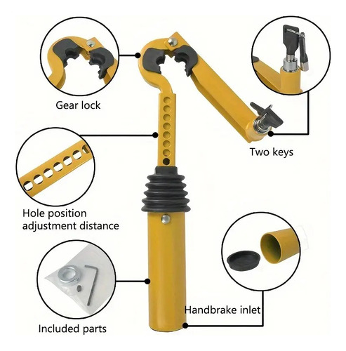Baston Anti Robo Freno Para Fiat Albea 2008-2011 (mcd)