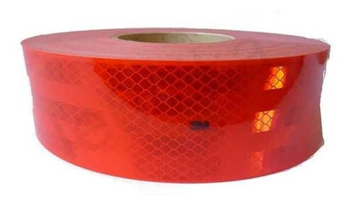 Cinta Reflectiva Rollo 45 Metros Roja 7 Cms - Xp Moto