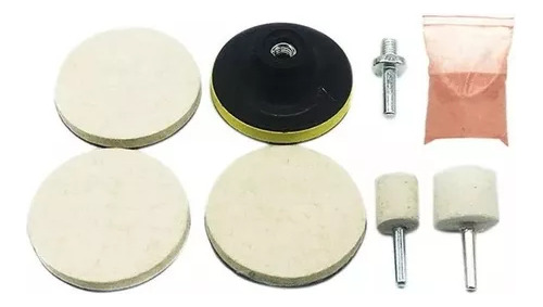 Kit Removedor De Polímero De Vidrio Para-brisa De 8 Piezas/s
