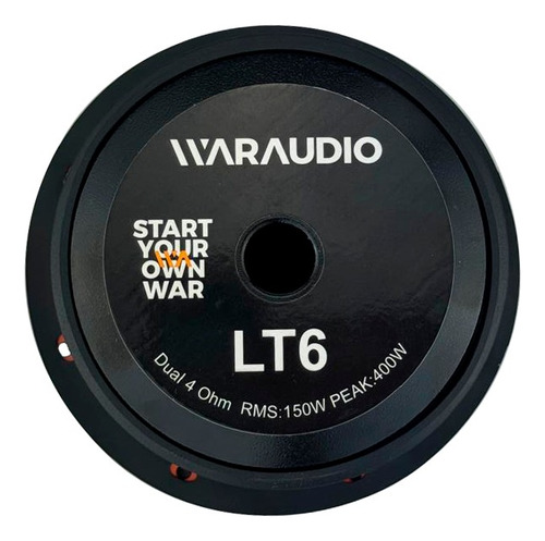Lt64 Woofer Waraudio Lieutenant 6 400 Rms Dual 4ohms