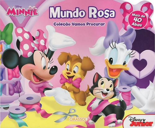 Disney - vamos procurar - mundo rosa, de Disney; Disney. Editorial Girassol, edición 1 en português