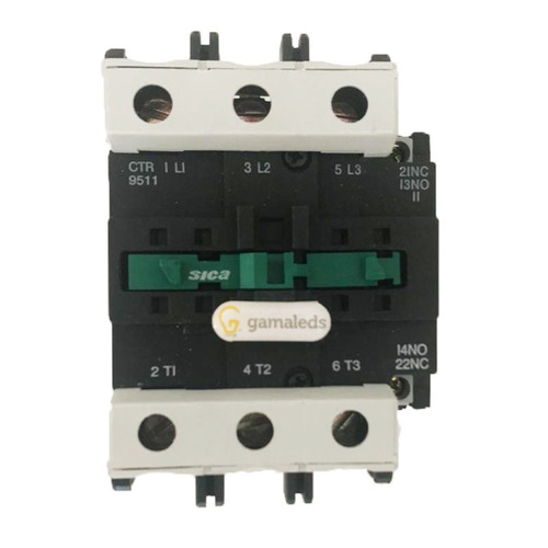 Contactor Tripolar 95a 1na+nc 220v/24v Sica 9511 C