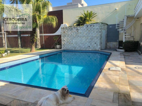 Casa Com 5 Dormitórios À Venda, 450 M² Por R$ 1.600.000 - Acapulco - Guarujá/sp - Ca0555