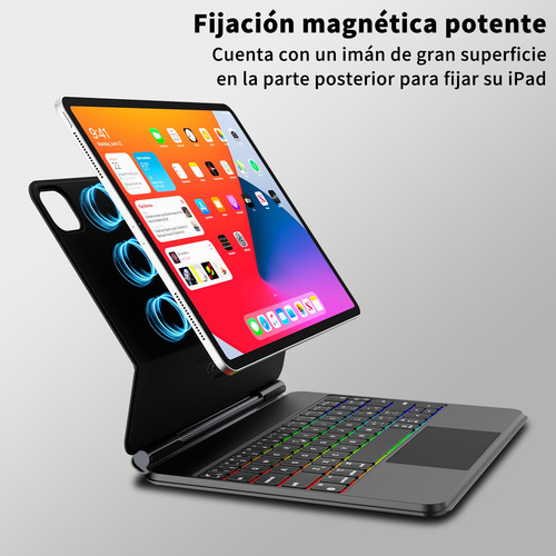 Funda Con Teclado Pro Keys Para iPad 10.9/11 Air4/5/11