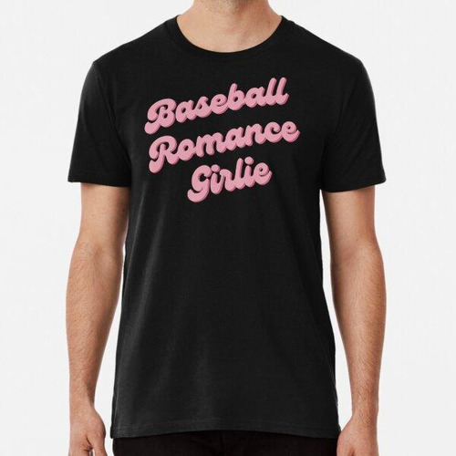 Remera Libro De Romance De Béisbol Girlie Algodon Premium