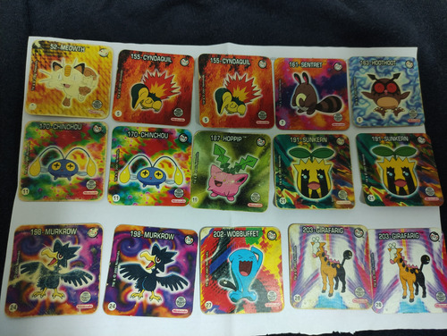 Tazo - Card - Pokemon Jokenpo - Elma Chips (Usado)
