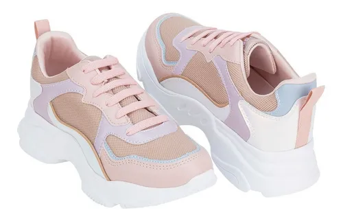 Tenis Mujer Moda Sneakers Dama Plataforma Neosport