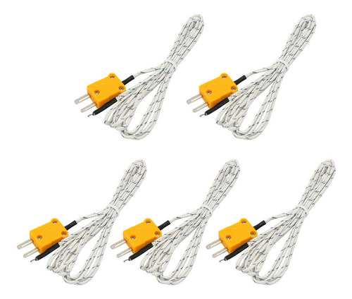 Gump 's Grocery 5pcs 3.3 Ft Wire K Tipo Sensor Termopar L85