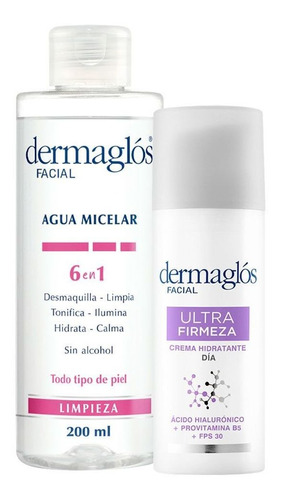 Dermaglós Rutina Facial Ultra Firmeza De Día Reafirmante